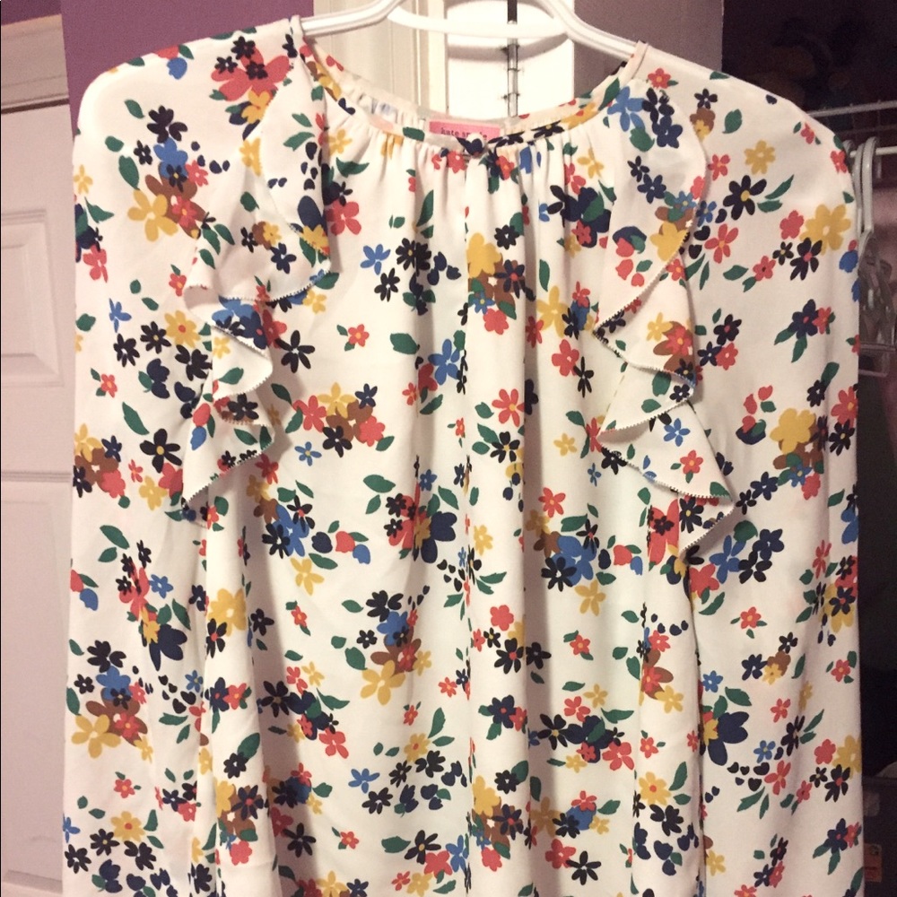Small floral kate spade top - Picture 1 of 3